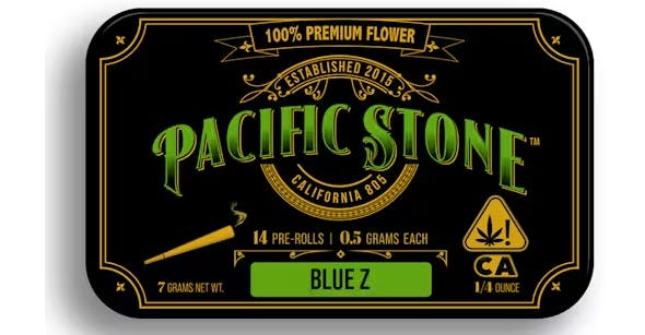 BLUE Z 14PK PRE-ROLLS F2 - 7 G