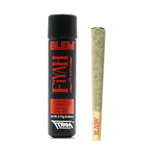 FIYAH PRE-ROLL 0.75G F2