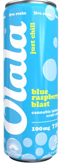 Blue Raspberry Blast Soda 100mg - 100 Mg