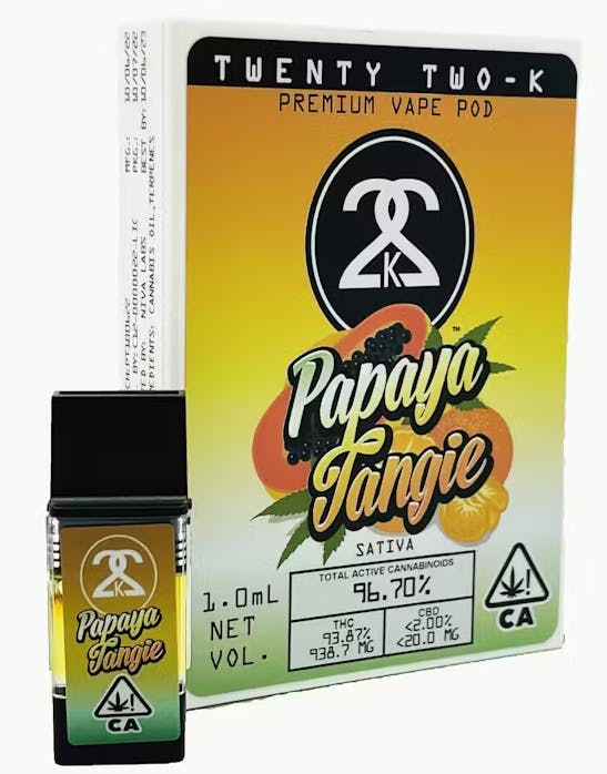PAPAYA TANGIE POD 1G O2 - 1 G