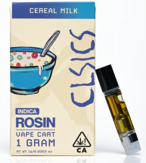 LIVE ROSIN CEREAL MILK CARTRIDGE 1G D1