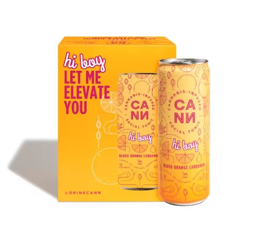 HI BOY BLOOD ORANGE CARDAMOM BEVERAGES 4PK