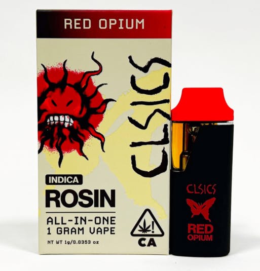 LIVE ROSIN RED OPIUM 1G DISPOSABLE N5 - 1 G