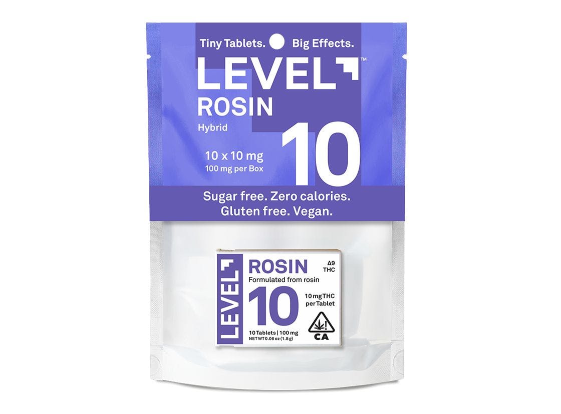 LEVEL 10 HYBRID ROSIN TABLETS 10PK R3
