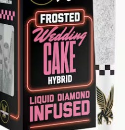 Flyers Wedding Cake Diamond Infused 2pk D8 - 1 G