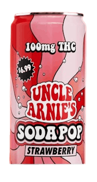 STRAWBERRY SODA POP BEVERAGE 100MG