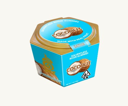 ACTIVE COCONUT SOLVENTLESS ROSIN 10MG GUMMIES O5 - 100 Mg