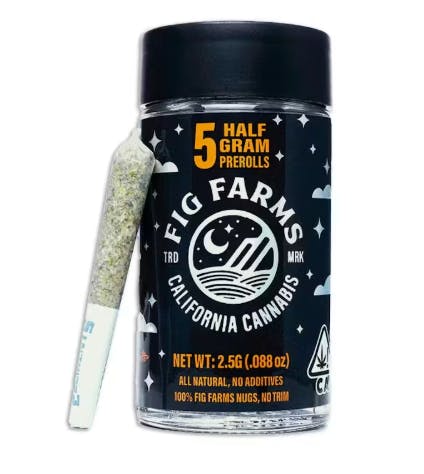 RS11 5PK PREROLLS F3 - 2.5 G