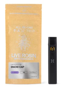 Live Rosin Snow Cap Disposable 1g C4 - 1 G