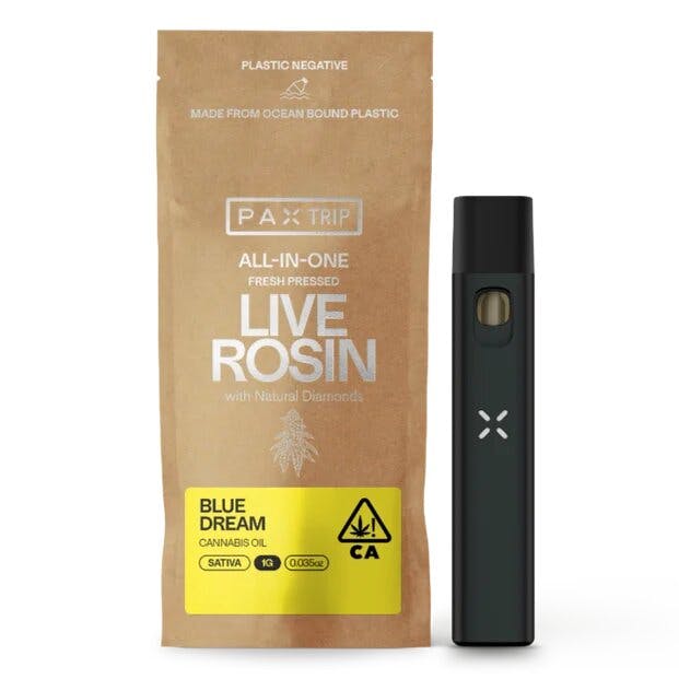 LIVE ROSIN BLUE DREAM DISPOSABLE 1G C4