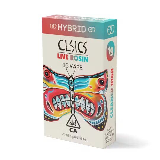 LIVE ROSIN RAINBOW BELTZ CARTRIDGE 1G N5 - 1 G