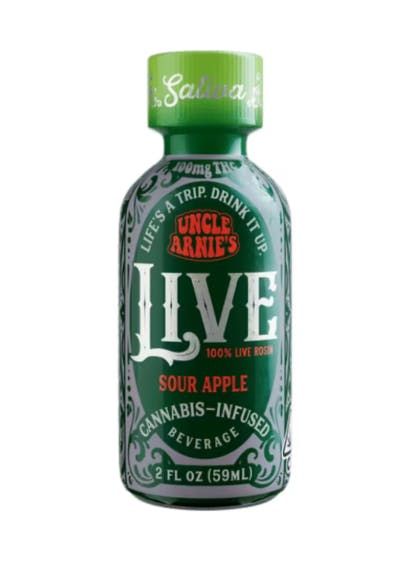 LIVE ROSIN SOUR APPLE SHOTS - 100 Mg