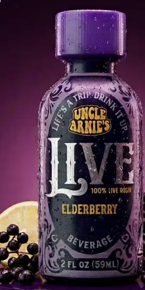 LIVE ROSIN ELDERBERRY SHOTS - 100 Mg