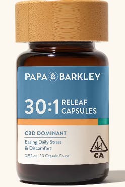 30:1 CBD DOMINANT CAPSULES 30 COUNT A3 - 29.7 Mg