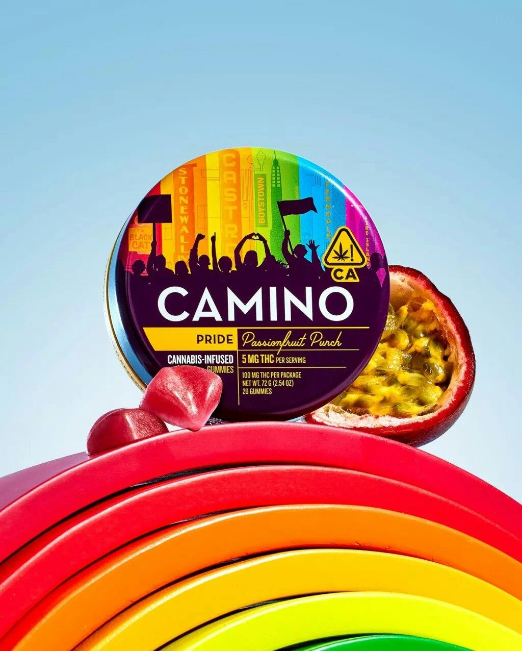 PRIDE PASSIONFRUIT PUNCH GUMMIES - 100 Mg