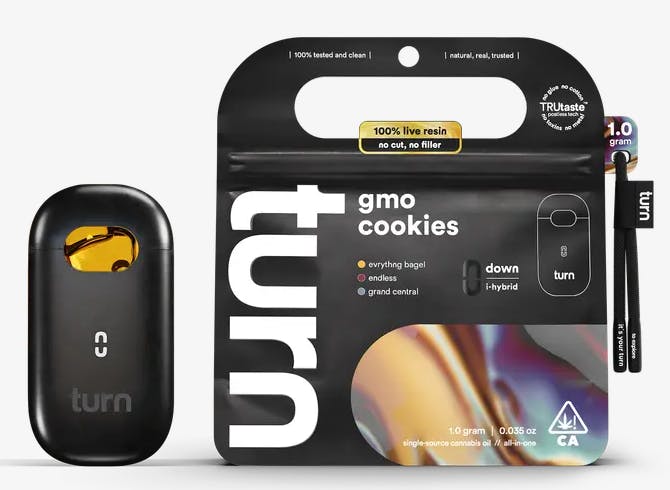 GMO COOKIES LIVE RESIN DISPOSABLE 1G T1 - 1 G