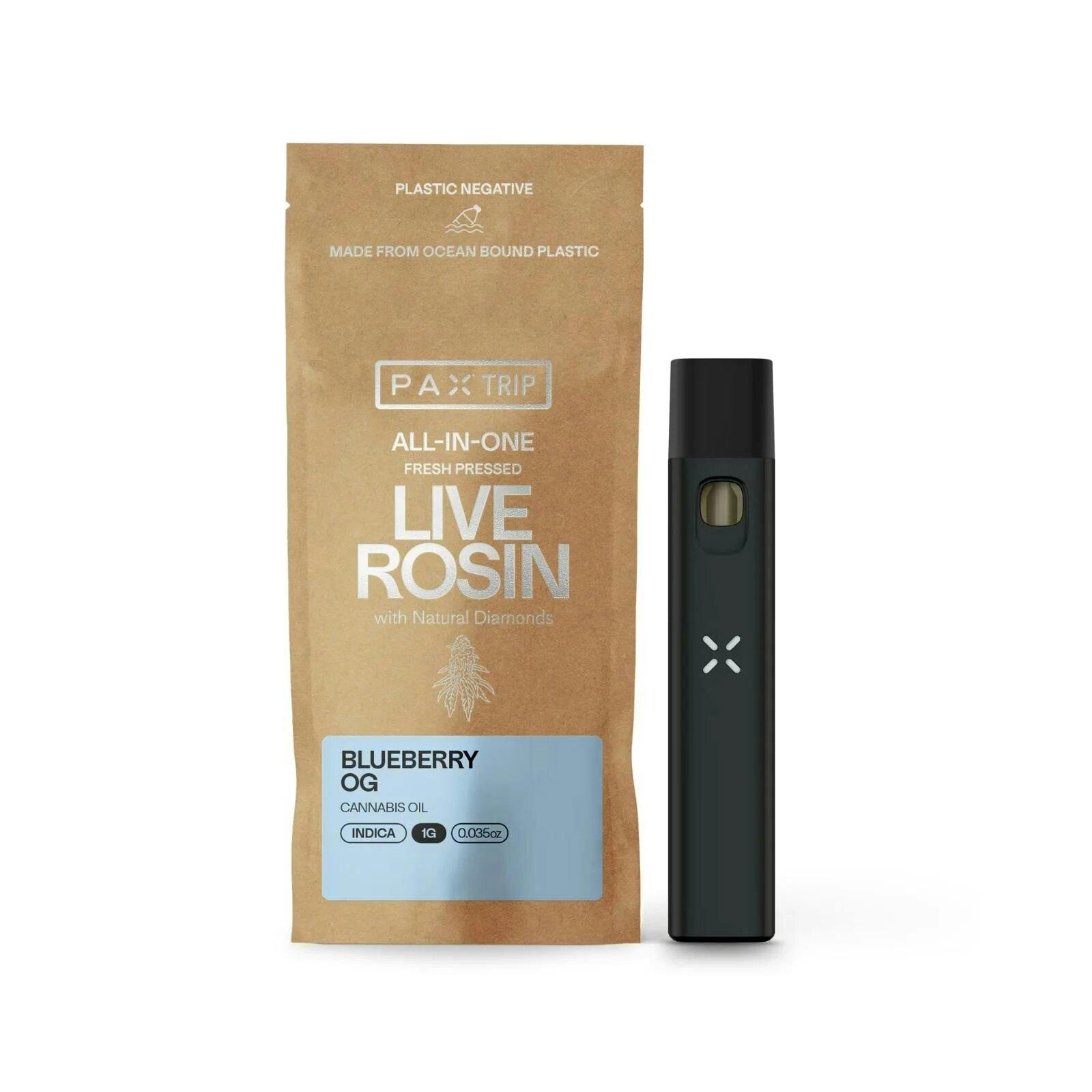 LIVE ROSIN BLUEBERRY OG DISPOSABLE 1G C1