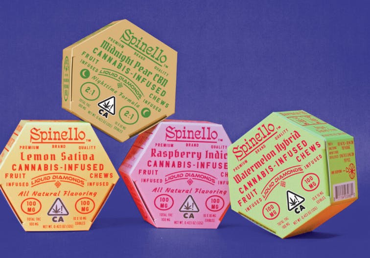 MIDNIGHT PEAR CBN 2:1 FRUIT CHEWS P6