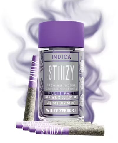 White Zerbert 5pk Pre-rolls E6 - 2.5 G