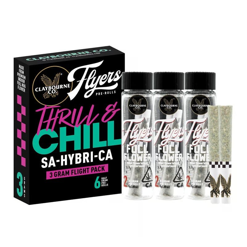 FLYERS THRILL & CHILL 6PK PRE-ROLLS F4