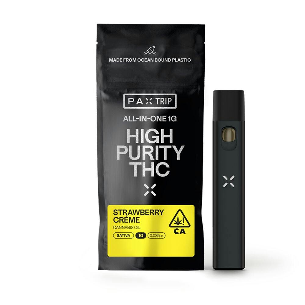 HIGH PURITY STRAWBERRY CREME DISPOSABLE 1G O1