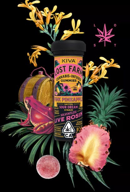 PINK PINEAPPLE LIVE ROSIN GUMMIES O3