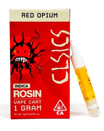 Live Rosin Red Opium Cartridge 1g D4 - 1 G