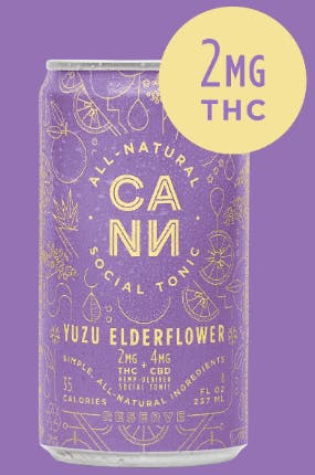 YUZU ELDERFLOWER BEVERAGES 6PK
