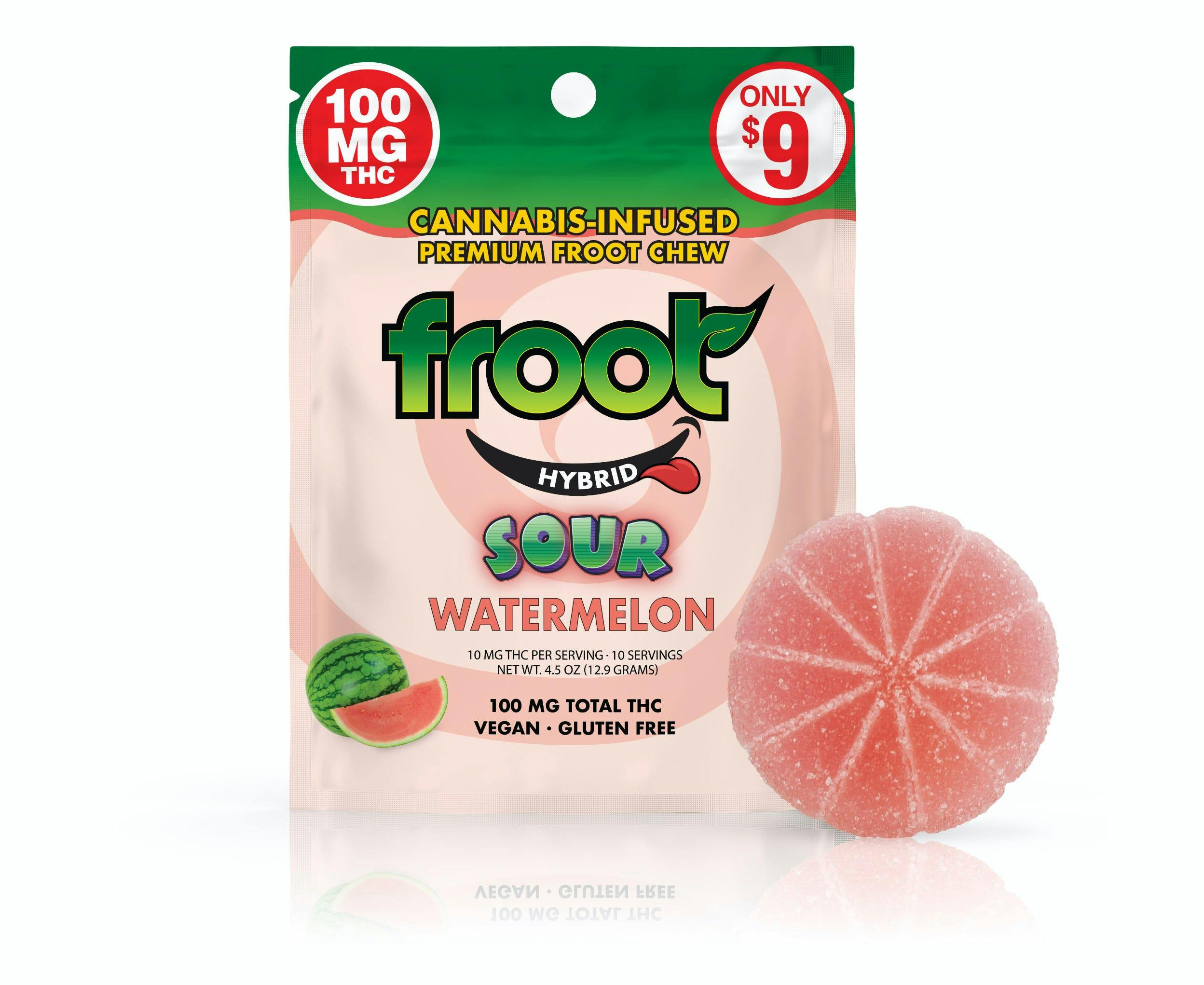 SOUR WATERMELON GUMMY A5 - 100 Mg