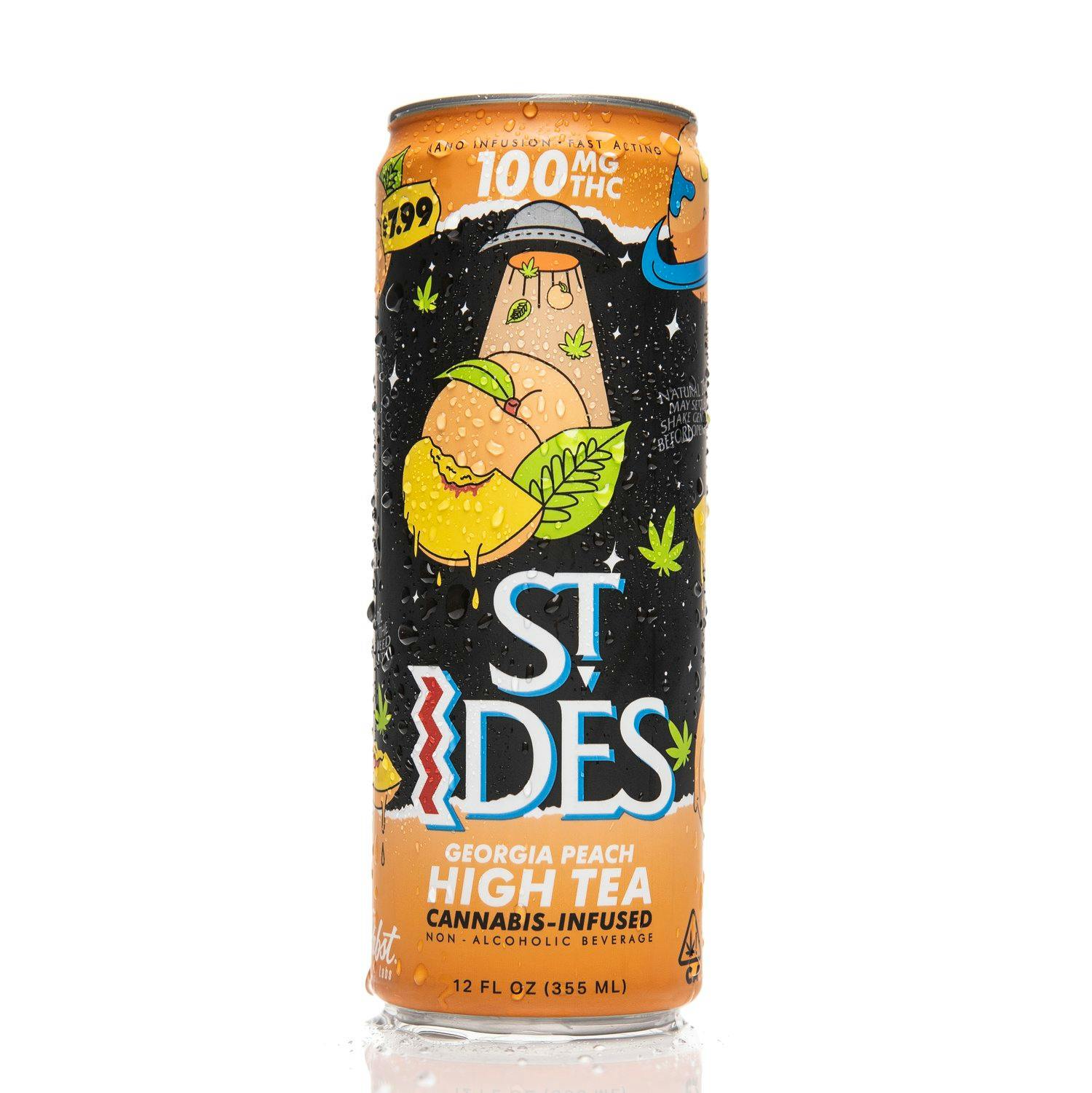 NANO INFUSED GEORGIA PEACH HIGH TEA 100MG
