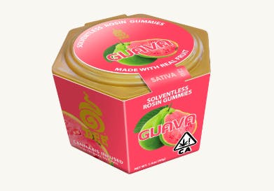 REFRESH GUAVA SOLVENTLESS ROSIN 10MG GUMMIES O5 - 100 Mg