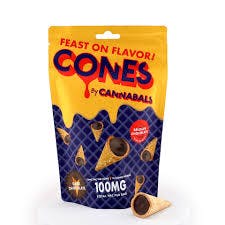 Cannabals | Dark Chocolate Cones | 100mg