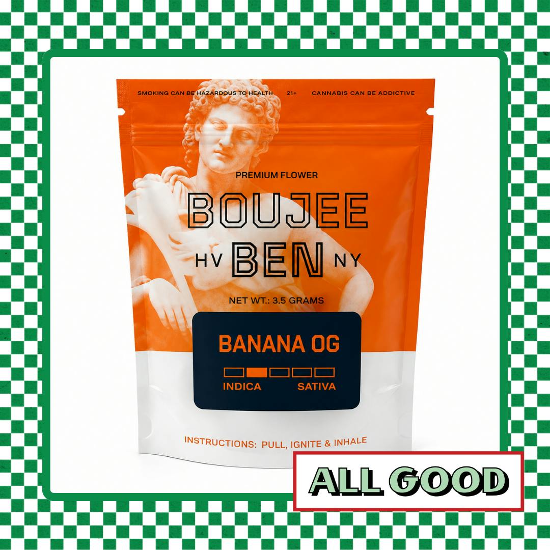 Boujee Ben | Banana OG | Flower | Indica | 3.5g