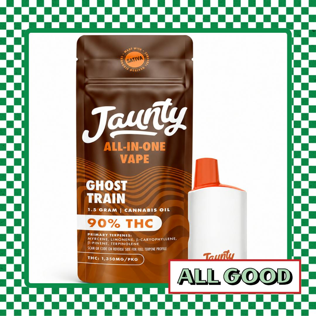 Jaunty | Ghost Train | AIO Vape | Sativa | 1.5g