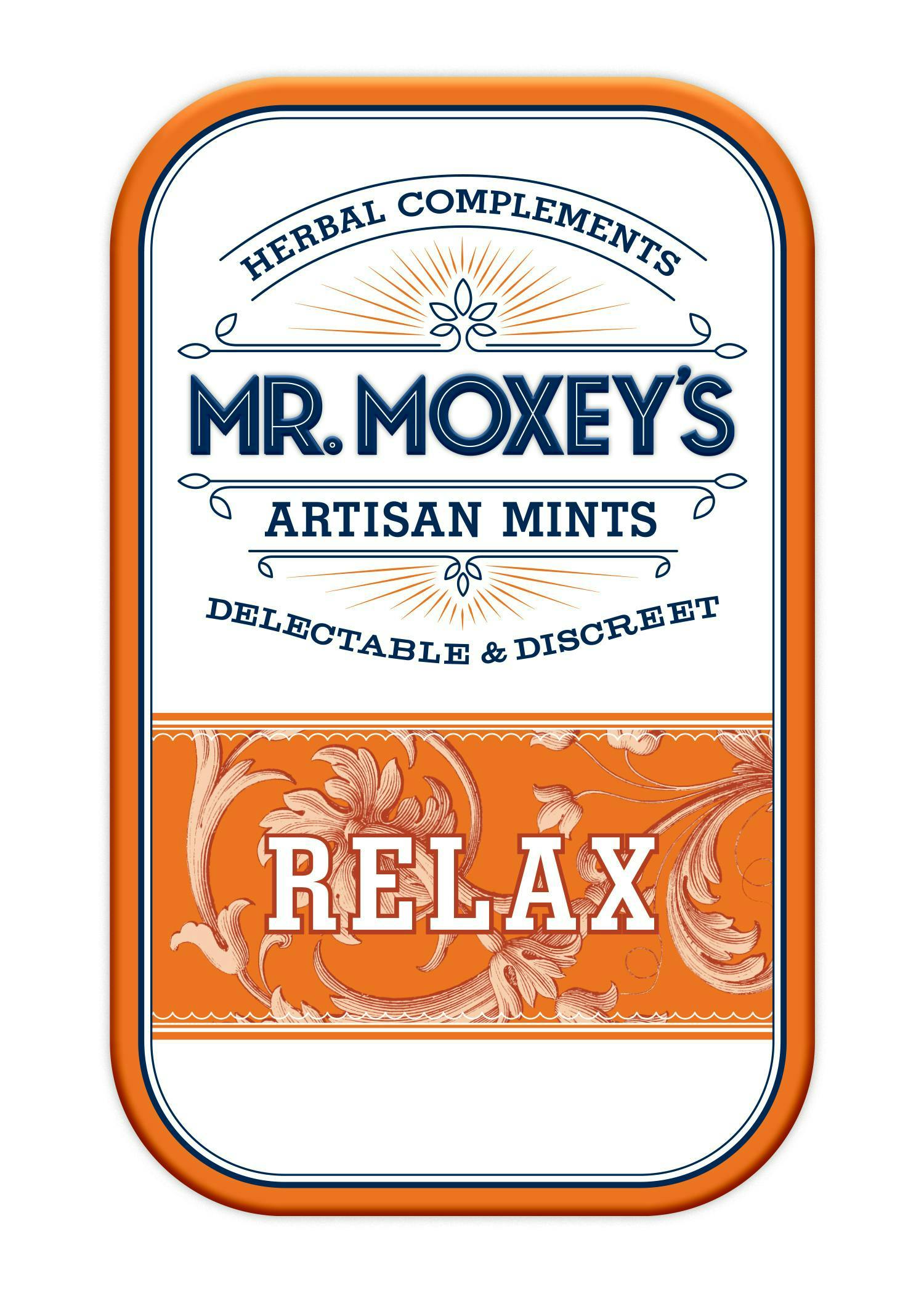 Mr. Moxey's Relax Cinnamon | 2:1 CBD:THC Mints - 100mg | Edibles