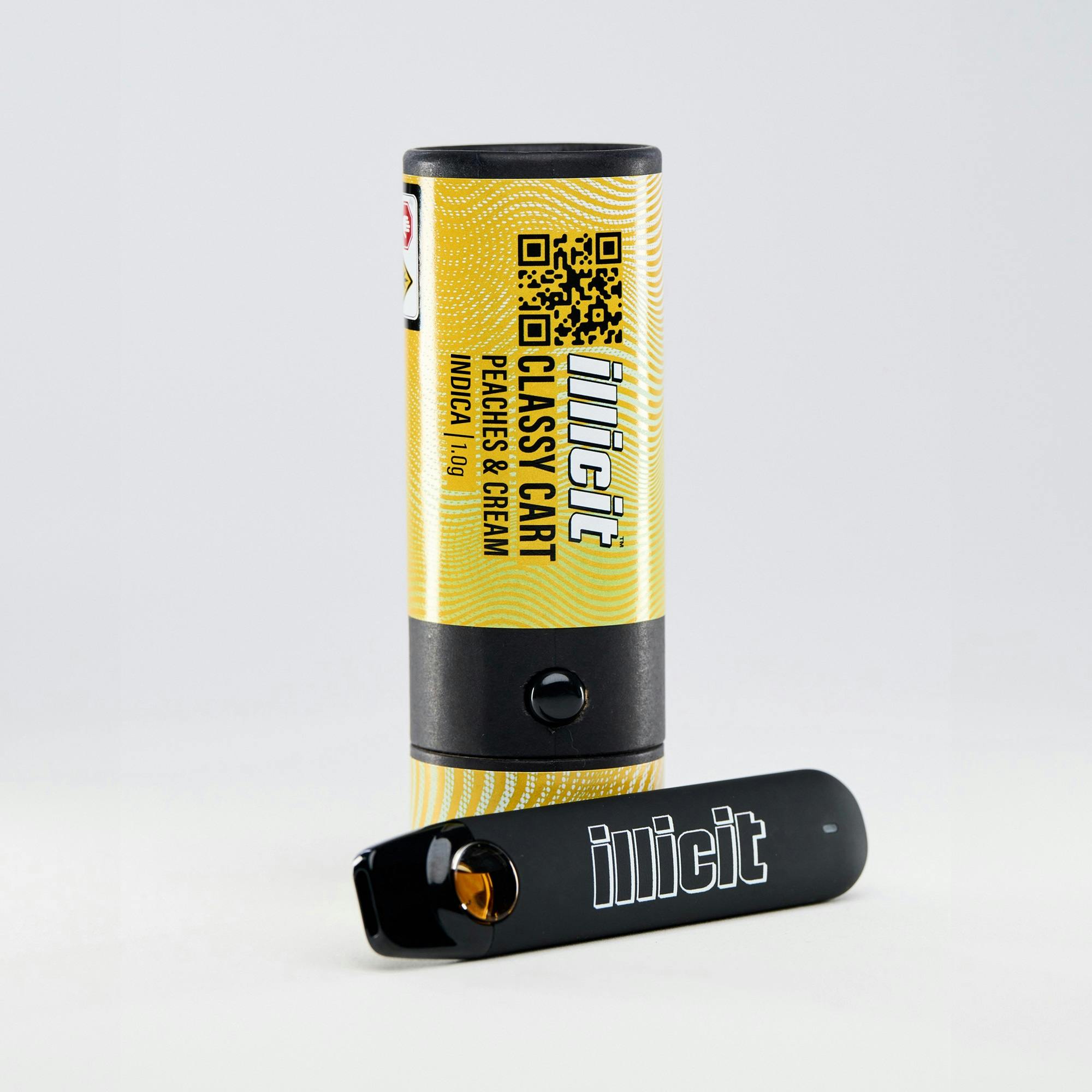 Peaches and Cream | 1g All-In-One - 1g | Vaporizers | Illicit | Molly Ann  Farms (Rec) | 265 Belmont Avenue Haledon, NJ 07508