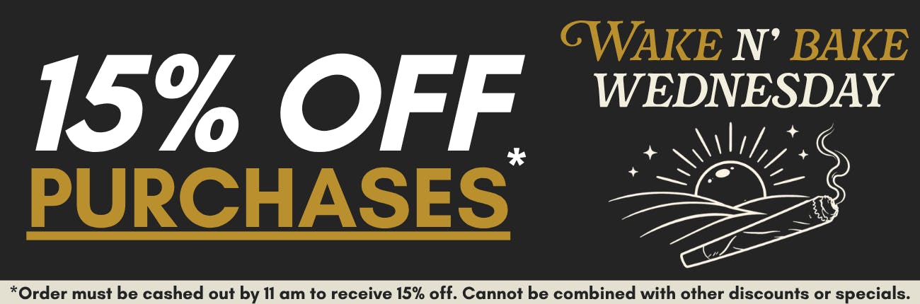 Wake N' Bake - 15% off purchases
