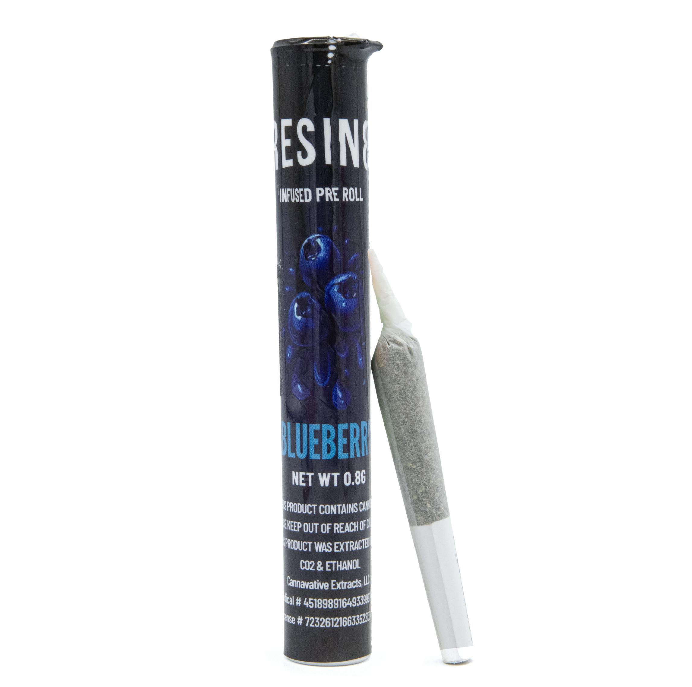 BLUEBERRY INFUSED PRE-ROLL [0.8G]
