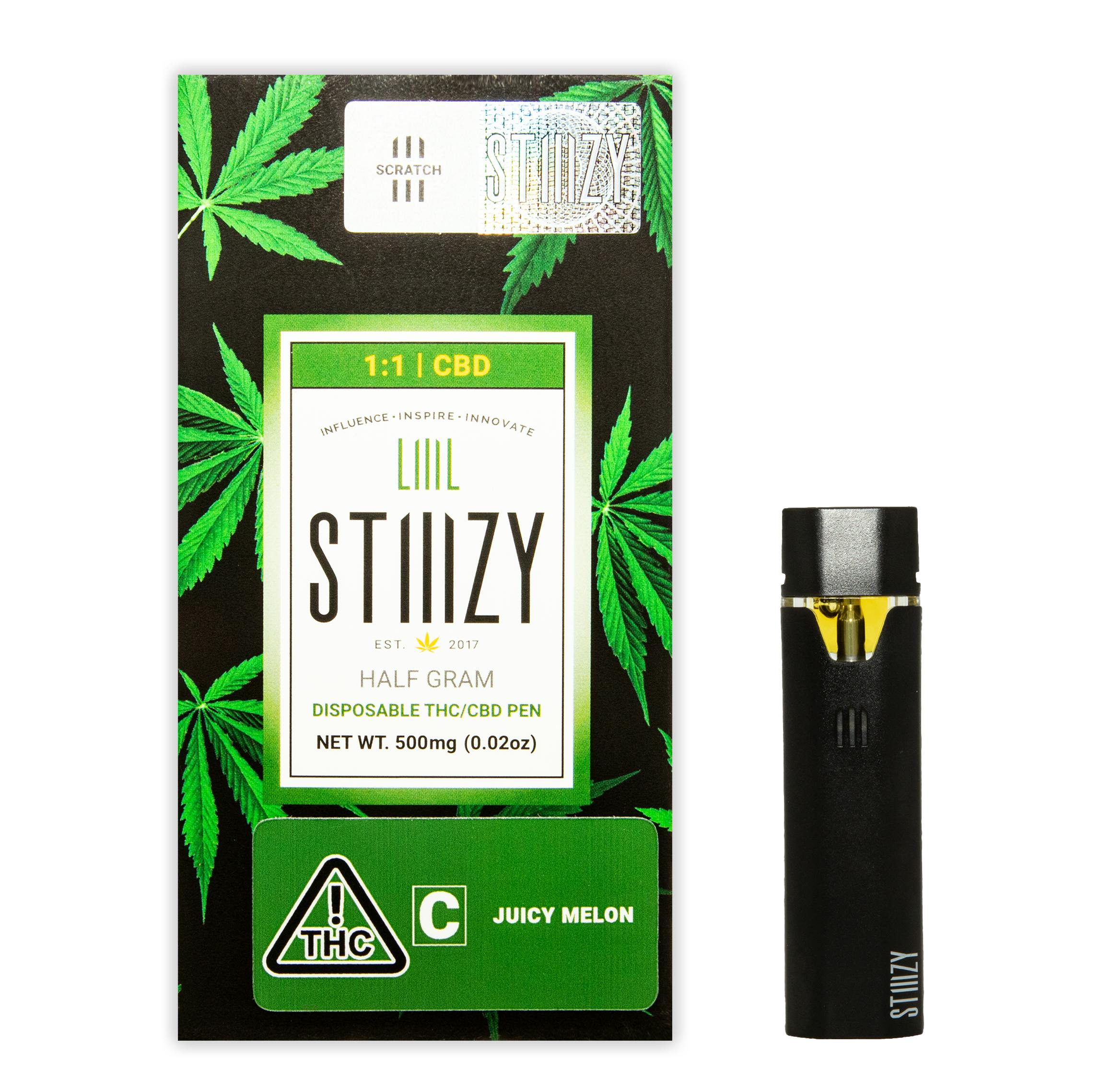 JUICY MELON 1:1 DISPOSABLE [500MG]