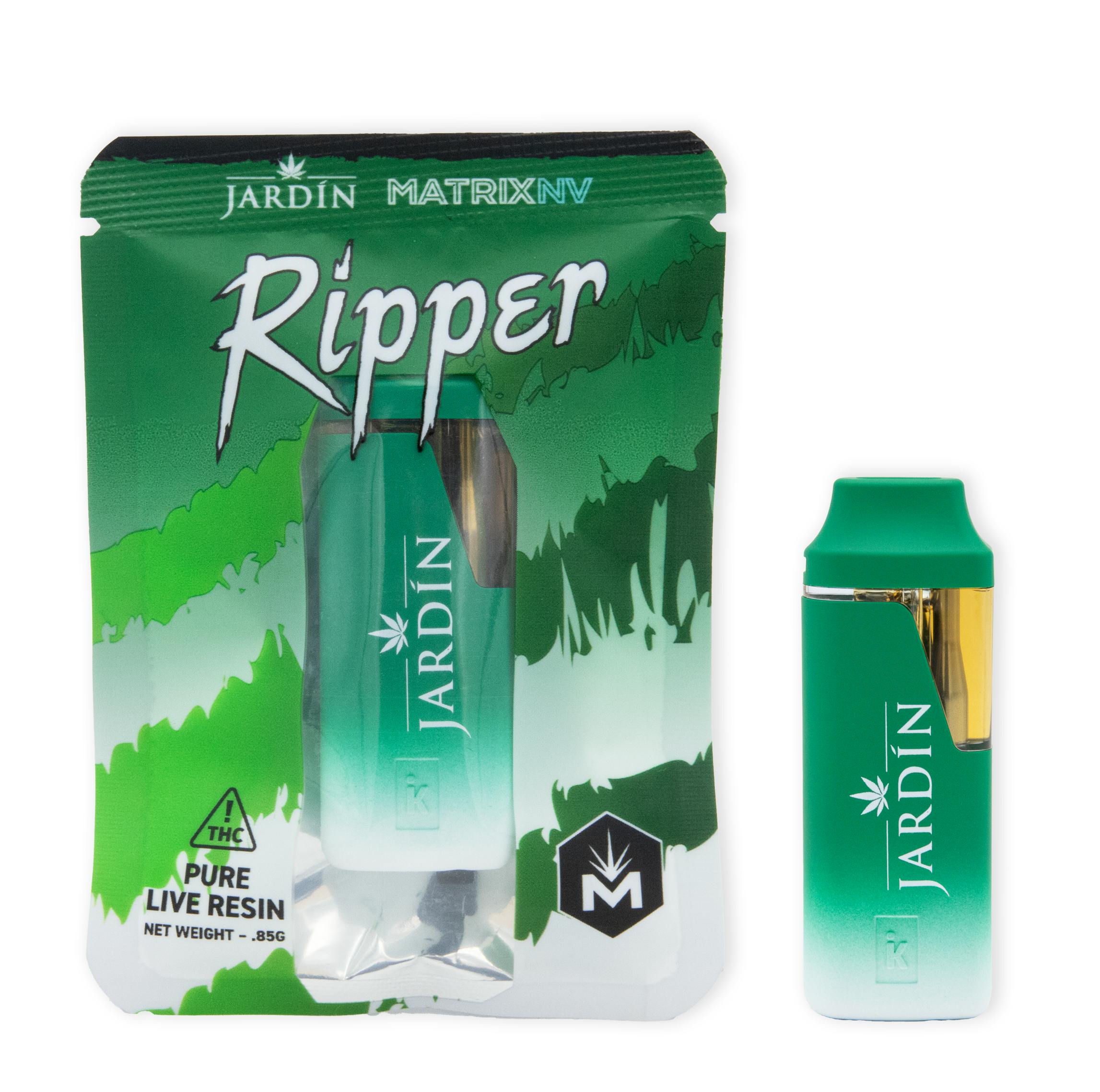 JARDIN X RIPPER | MAC HERER LIVE RESIN DISPOSABLE [850MG] - 0.85g
