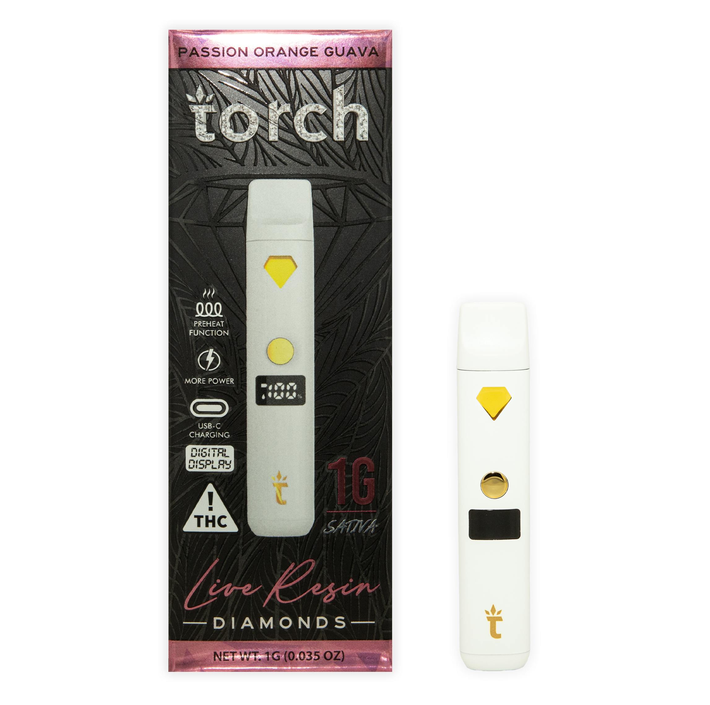 PASSION ORANGE GUAVA LIVE RESIN DISPOSABLE [1000MG] - 1g