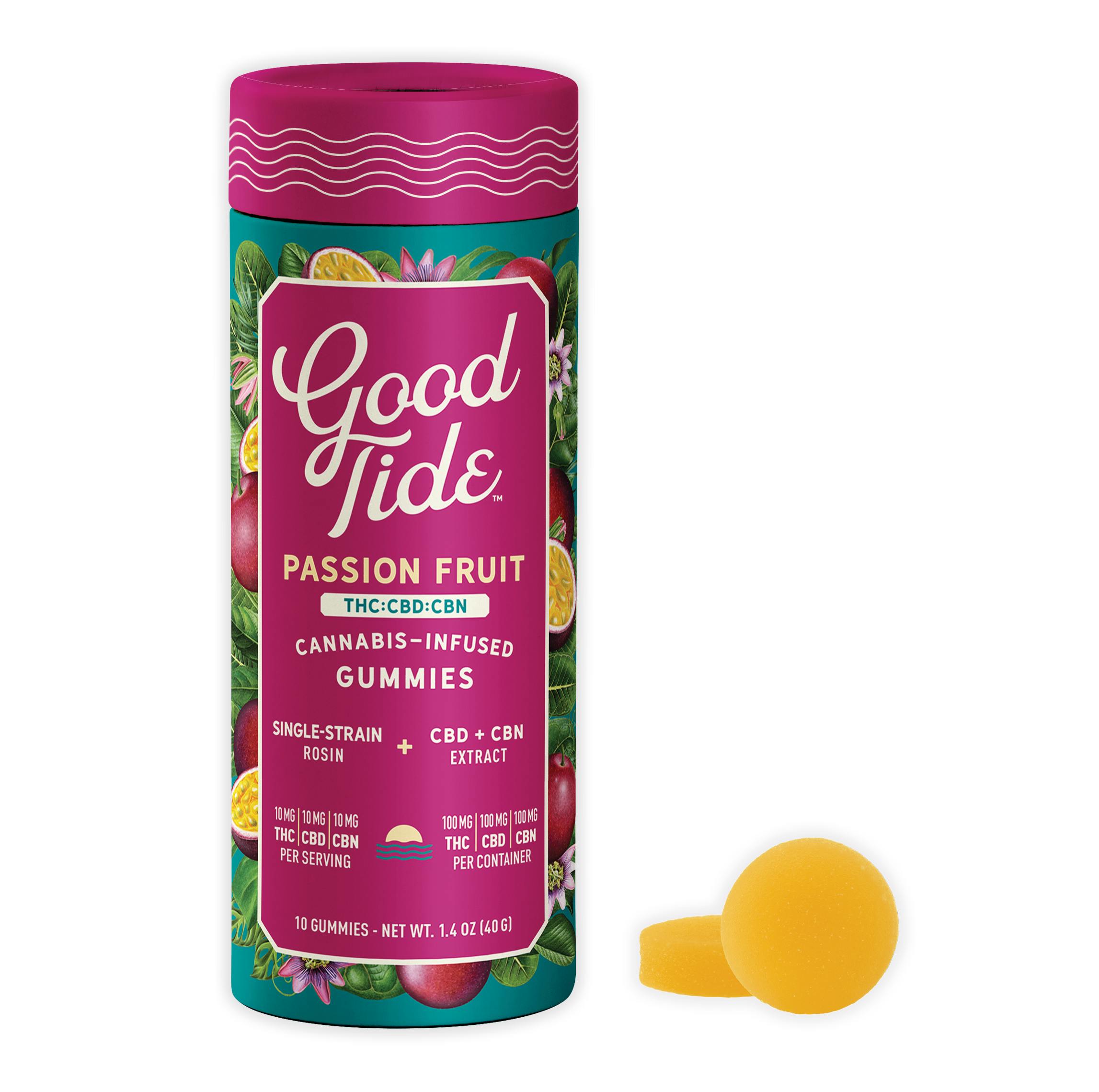 PASSIONFRUIT 1:1:1 GUMMIES 10PC [100MG]