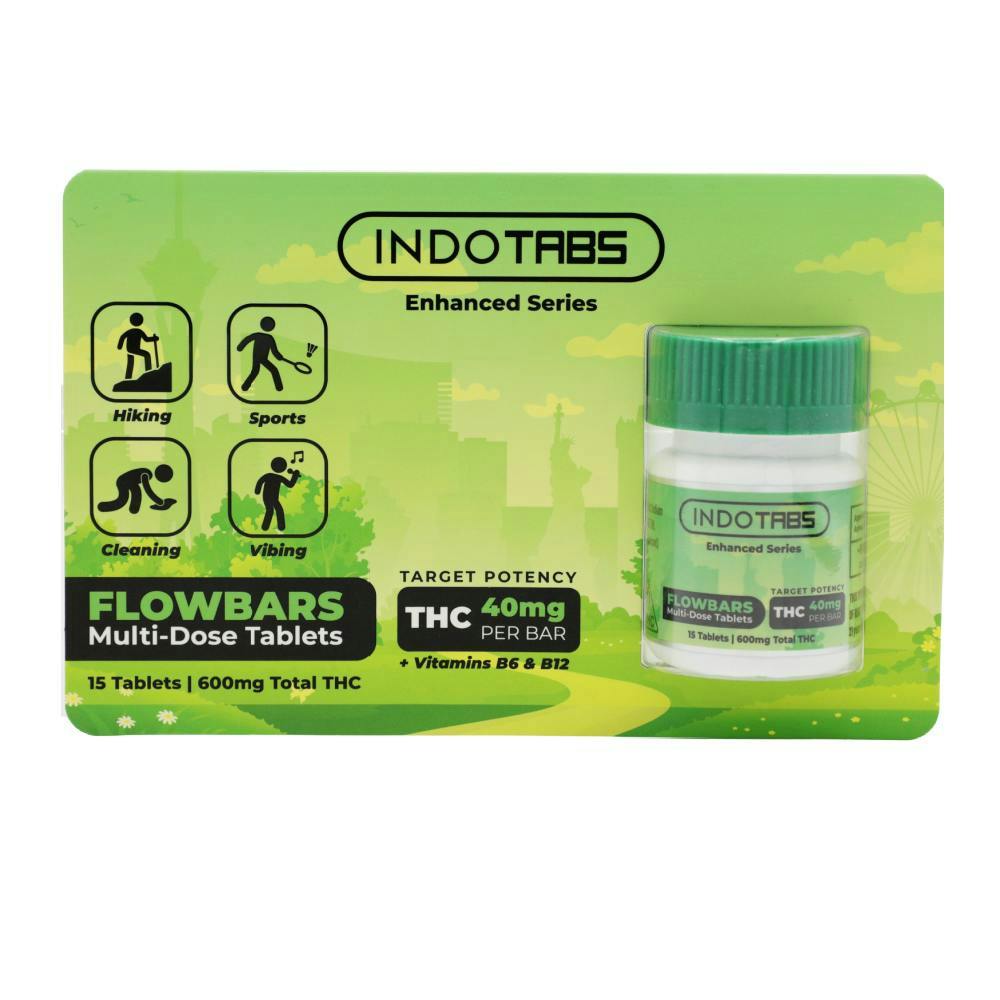 THC FLOW BARS 15PK [600MG]