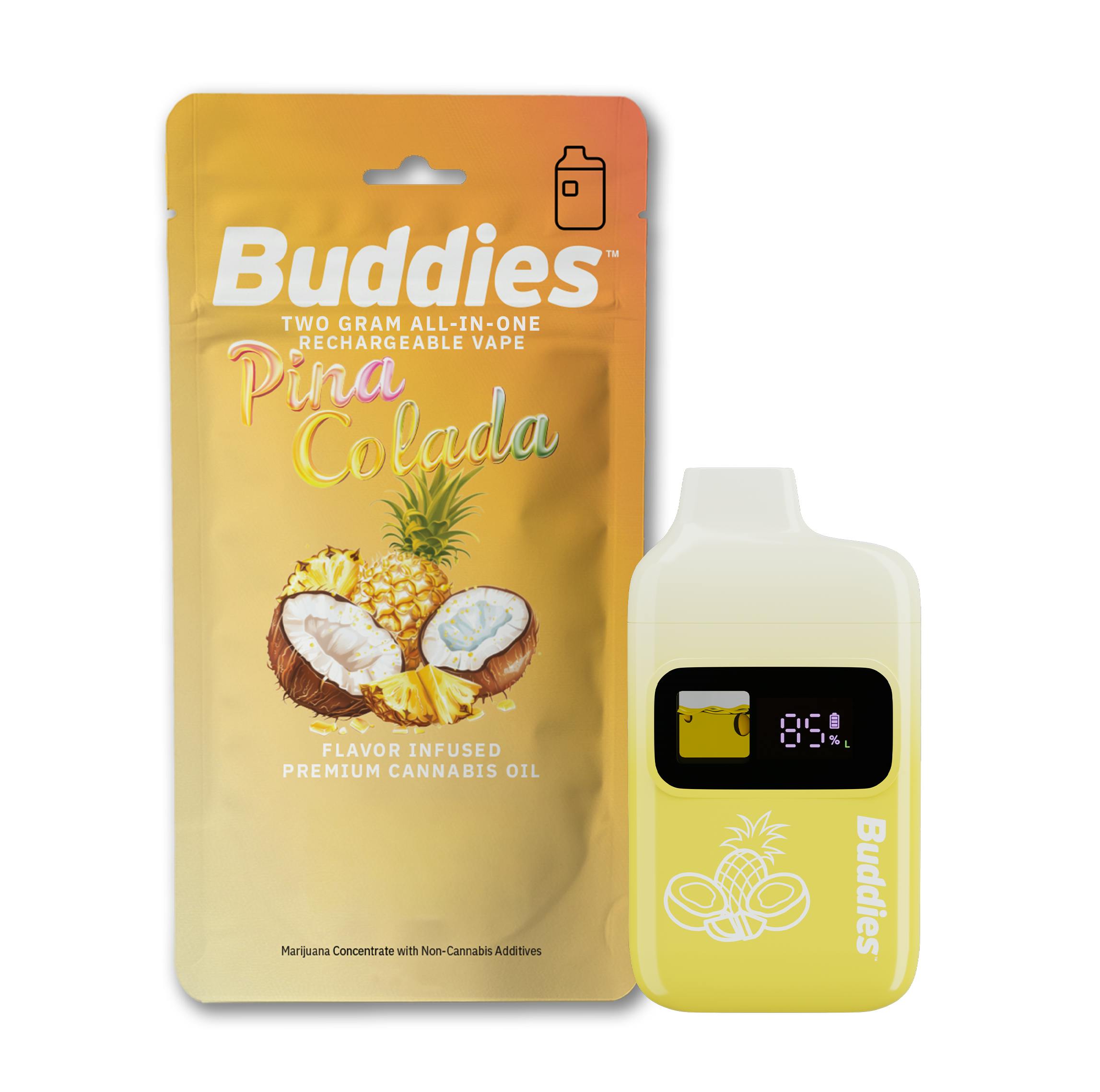 PINA COLADA DISPOSABLE [2000MG] - 2g | Vaporizers | BUDDIES
