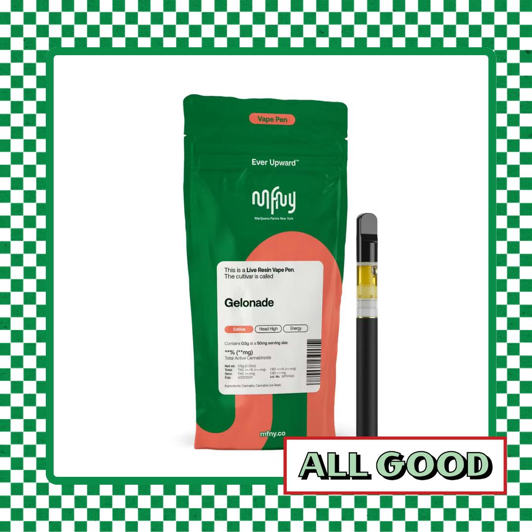 MFNY | Gelonade | Live Resin | AIO | .5g