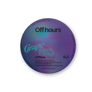 Off Hours - Offline 5:5:2 THC:CBD:CBN - Grape Punch - 10pk - 100mg