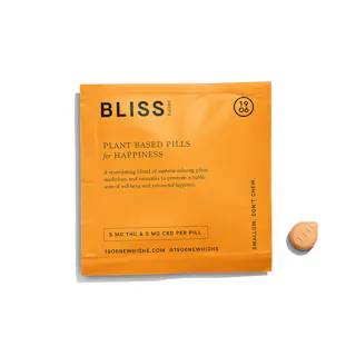 1906 - Bliss Pills 1:1 THC:CBD (Sugar Free) - 2pk - 10mg