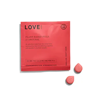 1906 - Love Pills 1:1 THC:CBD (Sugar Free) - 4pk - 10mg