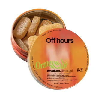 Off Hours - Awaken 5:1 THC:THCv - Orangeade - 10pk - 100mg