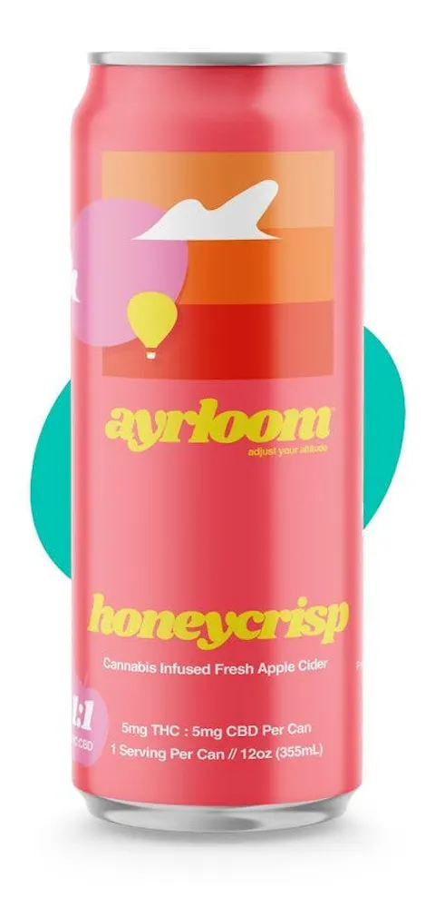 Ayrloom - Honeycrisp Apple Cider 1:1 THC:CBD - Single - 5mg